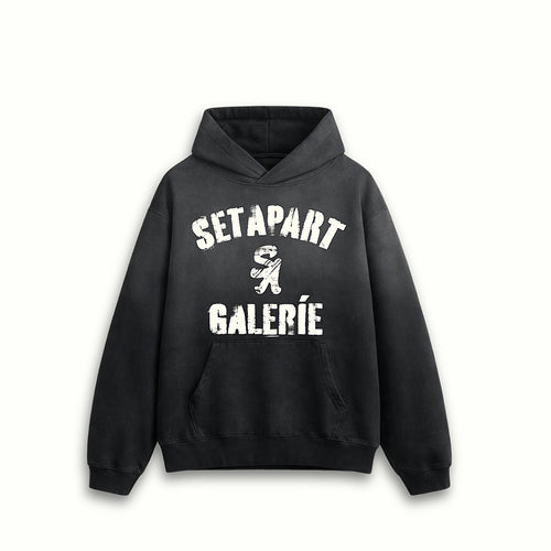 BLACK SA GALERÍE OVERSIZED HOODIE